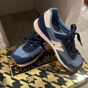 New Balance Kids Sneakers - Navy and Light Blue